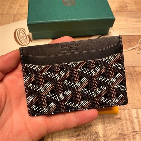 card holder goyard price|goyard saint sulpice retail price.